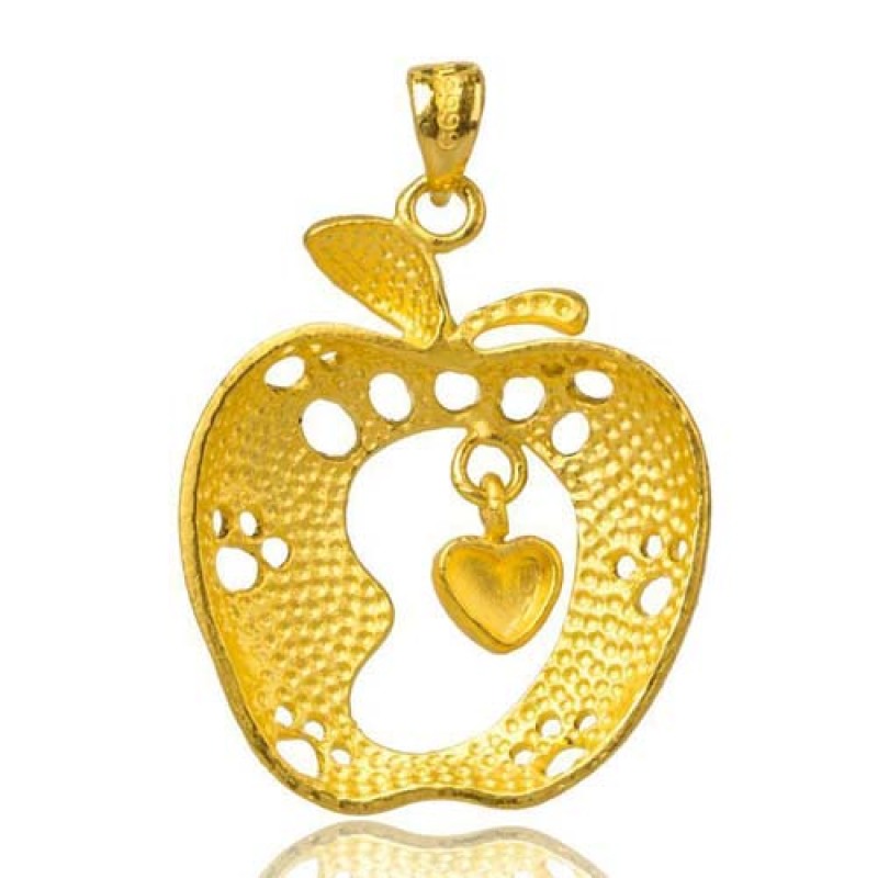 黄金行业激光切割机切割吊坠样品展示