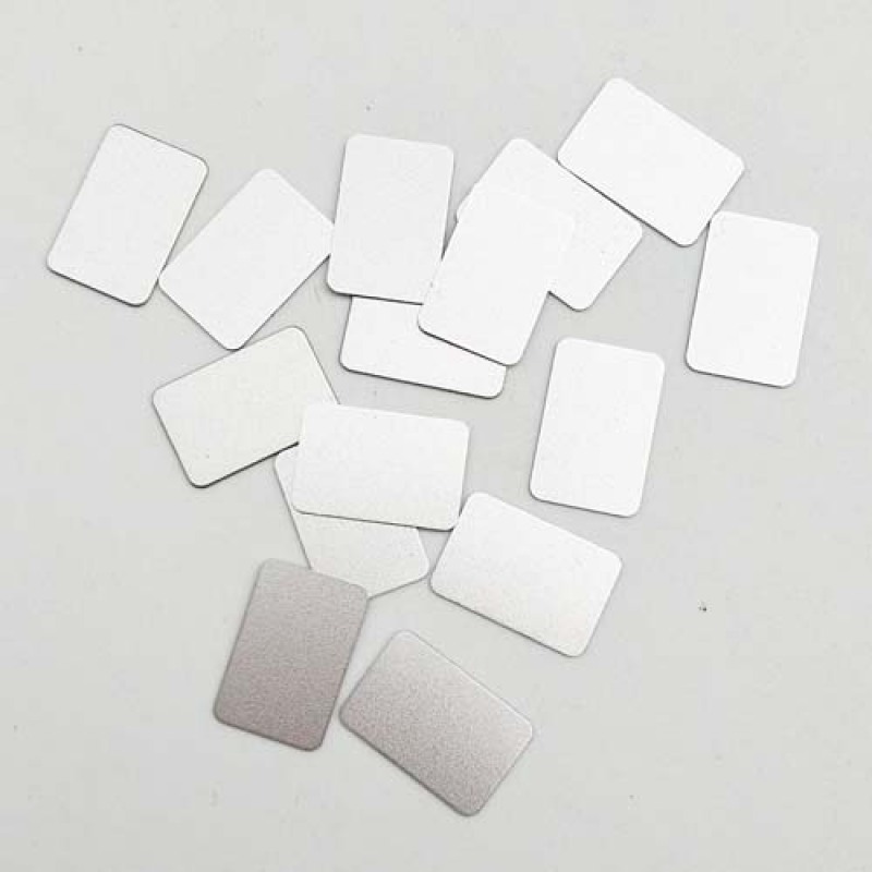 新能源​激光切割机切割镍片样品展示